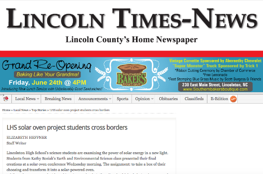 1 9 2015 Lincoln Times News