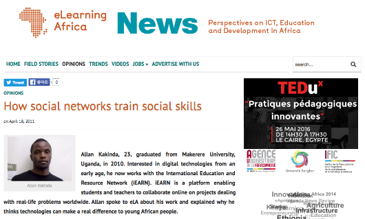 4 18 2011 E Learning Africa News Portal