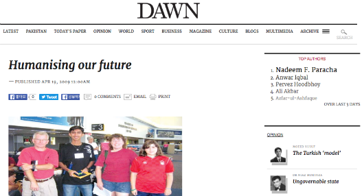 4 19 2009 Dawn Com
